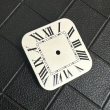 (White) 26.8mm Watch Dial with Roman Numerals, 3 o'clock Position for NH35/36/4R/7S Movements