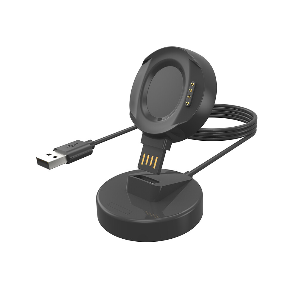(Package 2) Usb Charger Charging Dock Cradle Station Replace For Amazfit Smartwatch 2 Ecg Black 320997390428