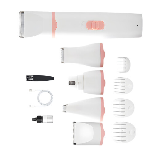 Modern Wireless Animal pruner Set With USB Power For-Pink