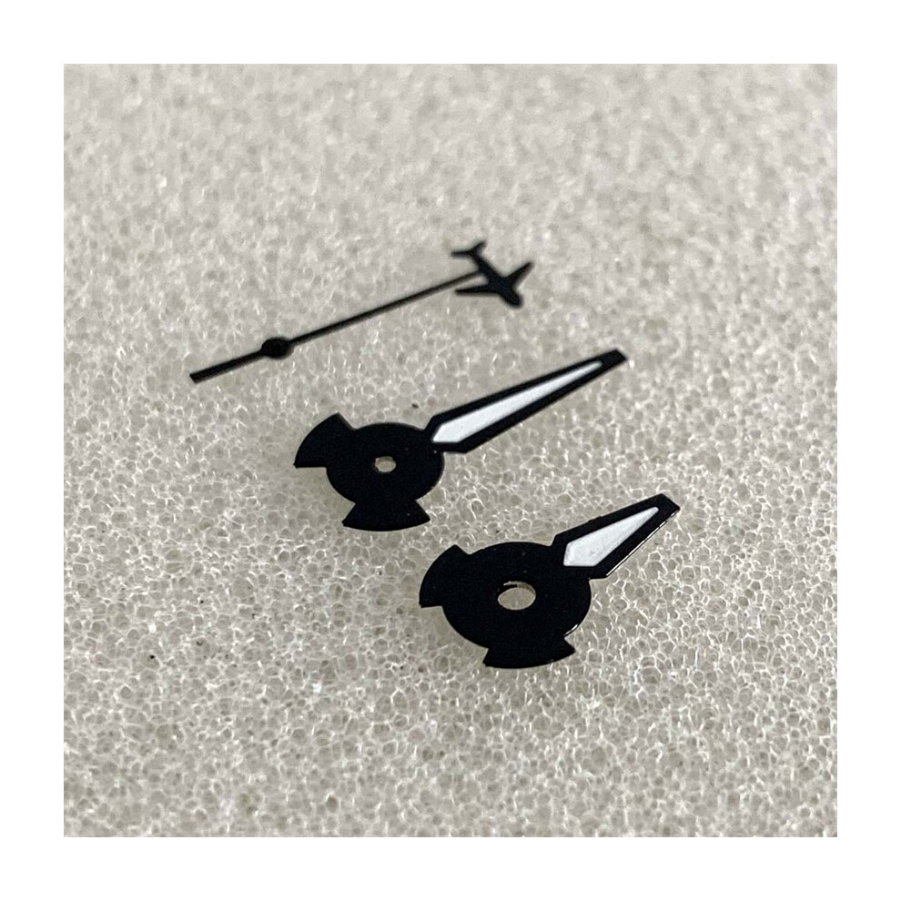 (Black) Watch Repair Parts Luminous Hand Airplane Second Hand For Nh35/Nh36/4R/7S Movement 320997391517