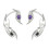Fashionable Oversized Ear Cuffs Punk Mechanical Ear-silver 1