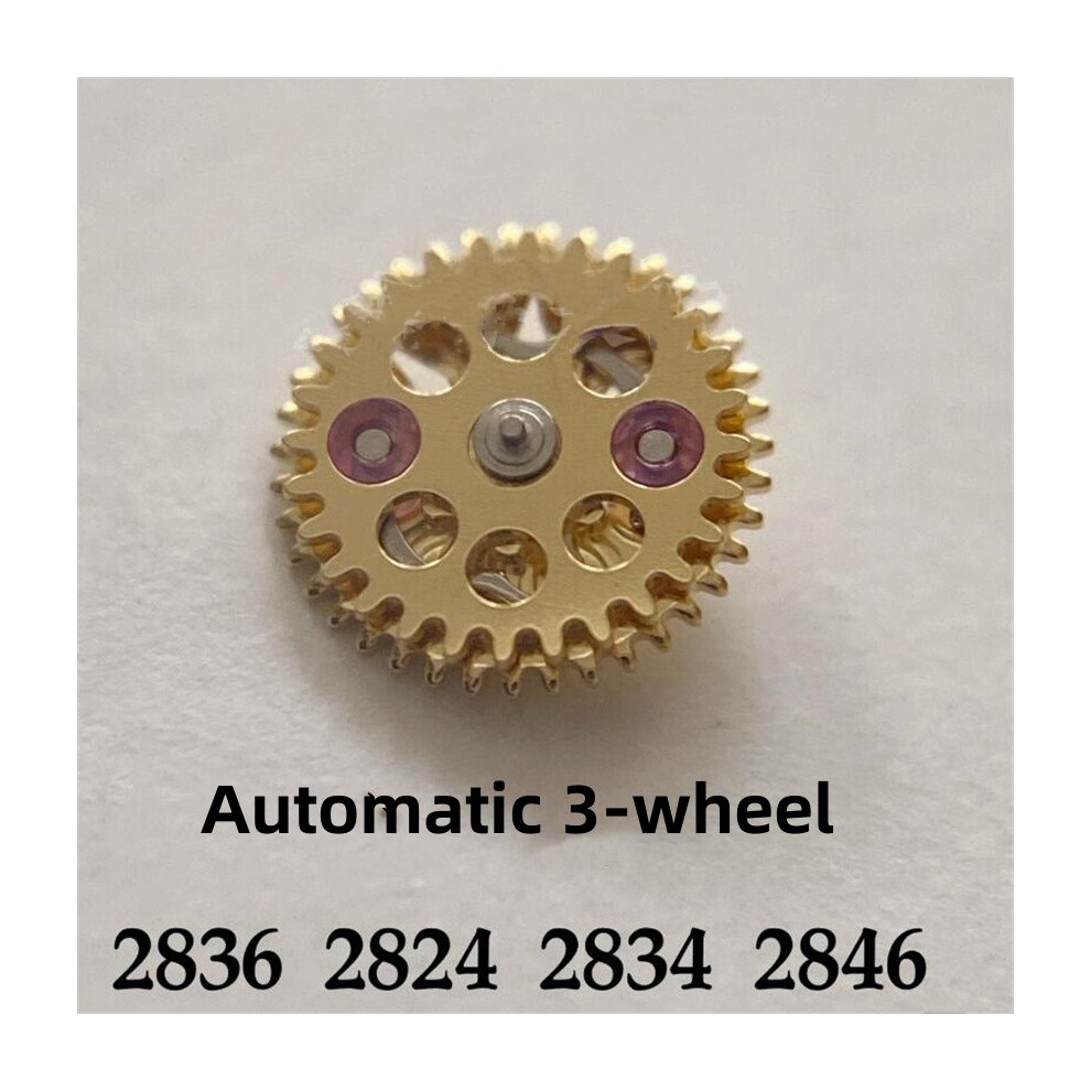 (3 Wheel) Automatic Reversing Wheel Replacement Accessory For 2836-2 2824-2 2834-2 2846 Movement 320997392071