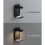 10X Reading Wall Light with USB Port Charging  Rack Bedside Lamp with  -Black 7
