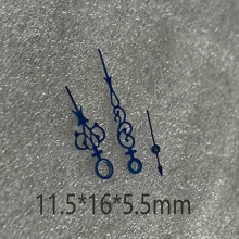 (Blue Snowflake Pointer) Watch Repair Blue Snowflake Watch Hands Suitable For ETA6497/6498/ST36 Movement