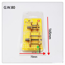 2 Pieces Fine Brass Watch Movement Clip Holder Fixed Base Watch Repair Tool
