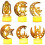 Ramadan Lights Decorations for Home 18 Pack Eid Mubarak LED Candle Lights 2