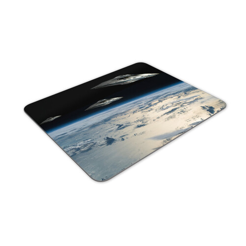 Destination Vinyl Ltd Cool UFO Alien Mouse Mat Pad - Earth Space Solar System Gift PC Computer #8380 2