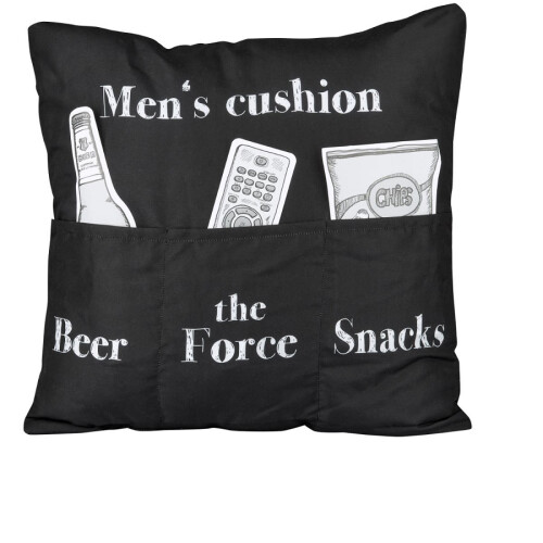 Hergo Sofahelden Sofakissen 43 x 43 cm Mans Cushion