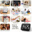 2X Digital Kitchen Timer - Magnetic Countdown Count  Timer with Large LED Display Loud Volume for Cooking and for Kids 8