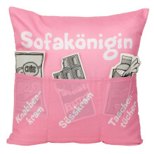 Hergo Sofahelden Sofakissen 43 x 43 cm Sofakönigin