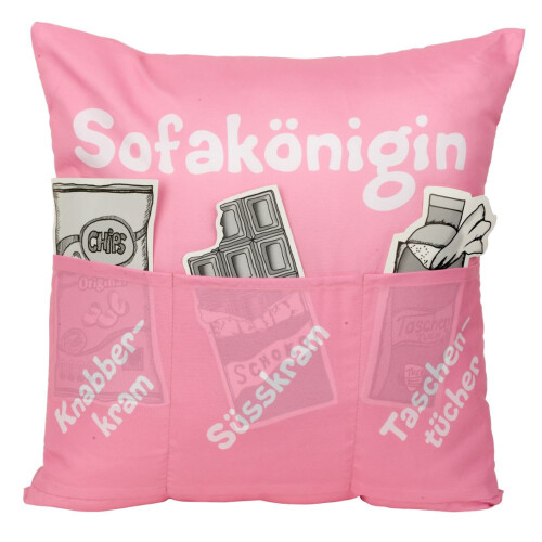 Hergo Sofahelden Sofakissen 43 x 43 cm Sofakönigin