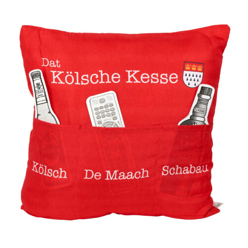 Hergo Sofahelden Sofakissen 43 x 43 cm Dat Kölsche Kesse
