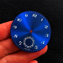 (A) 38.9mm Watch Dial 6 o'Clock Seconds for ETA6498/ST3621 Movement Watch Repair