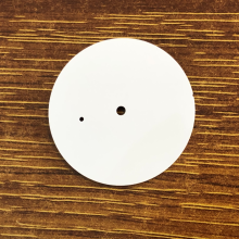 (Watch Dial) 37mm White Enamel Watch Dial Black Hands for ETA 6497/6498/ST3600/3621 Movements