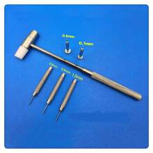 0.7/0.8/0.9/1.0mm Watch Repair Tools Kit Watchband Strap Link Pin Remover