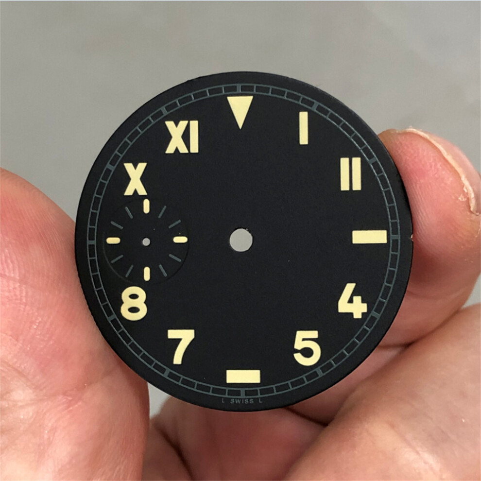 (B) 36Mm Watch Luminous Dial Movement Repair Parts For Eta6497 St3600 Movement 320997397823