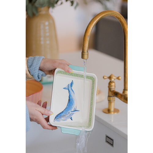 Yvonne Ellen Whale Rectangular Roaster (Small) 2