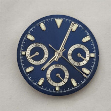 (4) 29.5mm Luminous Dial and Hands Kit for VK63 Quartz Movement Watch Repair Parts