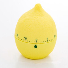 Creative Cartoon Fruit Multifunctional Rotating Timer/Work Efficiency Time Manager (Lemon)