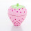 Creative Cartoon Fruit Shape Multi-Function Rotary Timer Learning Work Efficiency Time Manager(Strawberry) 1