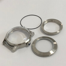 40mm Stainless Steel Mineral Crystal Water-Resistant Watch Case for H35/NH36 Movement