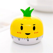 Creative Cartoon Fruit Multifunctional Rotating Timer/Work Efficiency Time Manager (Pineapple)