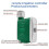 2X Tuya ZigBee Watering Timer Drip Irrigation Controller Automatic System APP Control for Alexa and 4