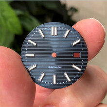 (A) 30.5mm Watch Dial Repair Parts Luminous for ETA2824/PT5000 Automatic Movement