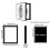 Electrical Meter Box Cover with Hidden Meter Design, Moisture Resistant, Wall Mounted Decorative Panel 50* 2