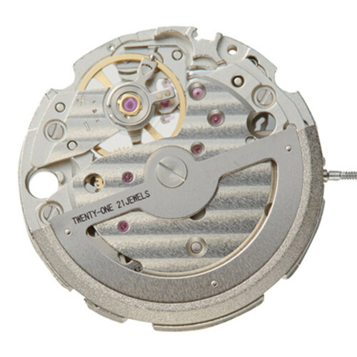 Silver Plated Automatic Mechanical Watch Movement for Miyota 82S5 1
