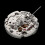 Silver Plated Automatic Mechanical Watch Movement for Miyota 82S5 4