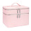 Professional Makeup Bag With Detachable Liner For Neat-Pink 1