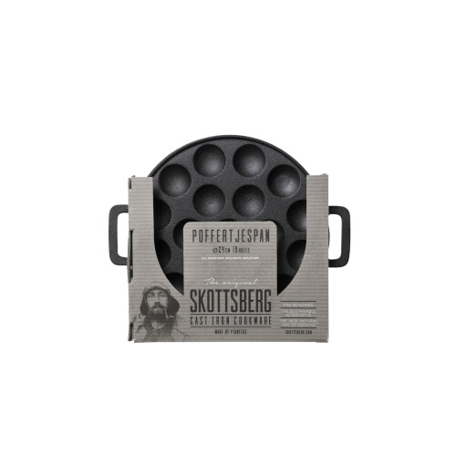 SKOTTSBERG Dutch Mini Pancakes Pan Cast Iron 1