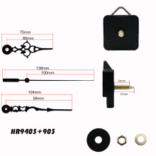 New Replacement Quartz Clock Movement Mechanism Motor & Fittings-DIY Repair