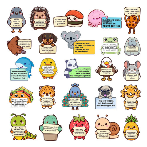 Decorative Scrapbook Sticker for Adults Students, Artistic