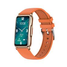 (Gold Orange) H80 Bracelet Fashion Bluetooth-Compatible Talking Watch 1.47" Large Screen Watch