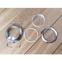 47mm Sculpted Mineral Glass Case for ST36/ETA6497 Movement Watch Repair Parts