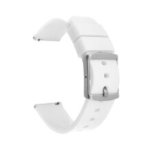 (White) Suitable For Omega Straps Swatch Co-branded Moon Planet Watch Straps 20MM