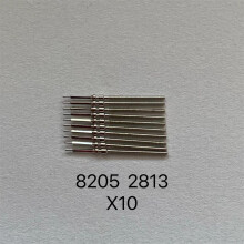 ((10pcs)8205 2813) 10pcs Winding Stem Watch for 2813 8200 2836 2824 NH35 SW200 Movement Accessories