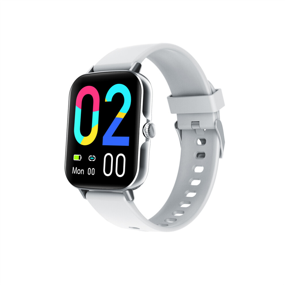 Silver/Grey ( Grey) F107 Smart Bracelet 1.91 Inch Large Screen Monitoring Blood Glucose Smart Watch