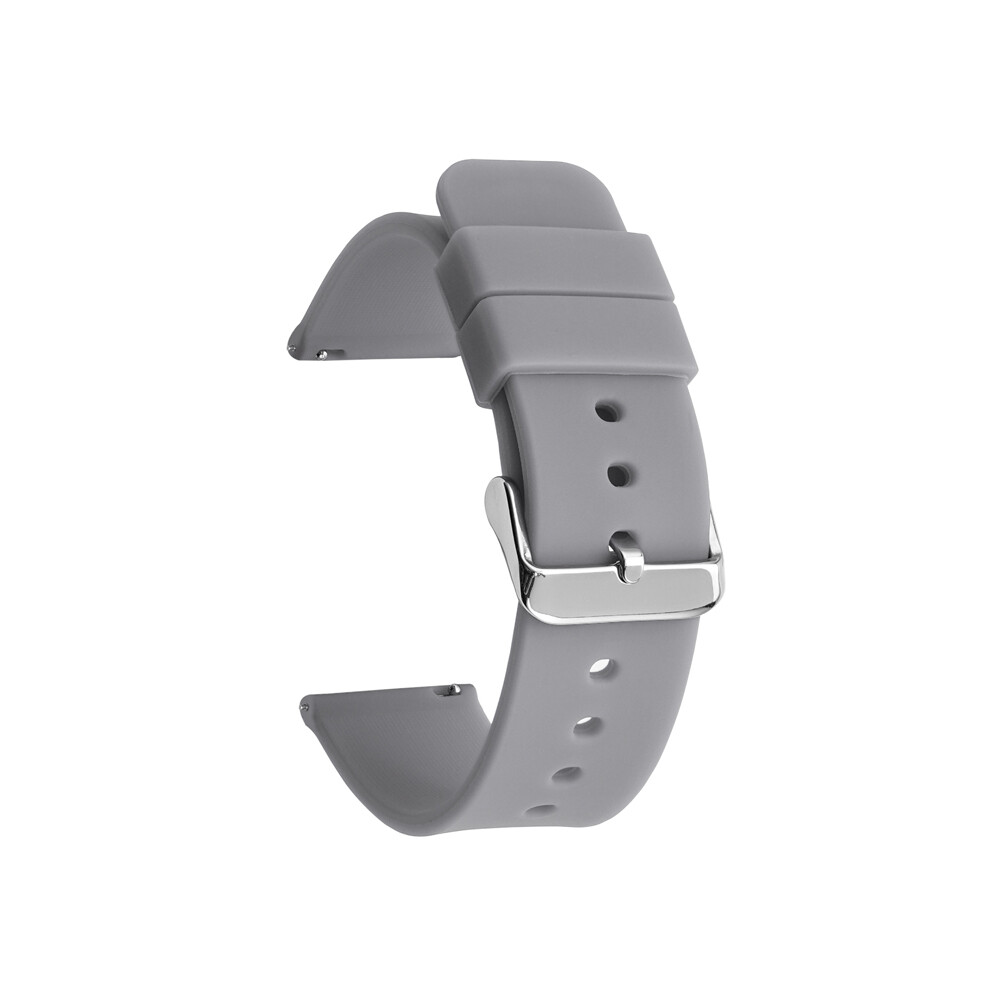(, 24Mm) Universal Smart Watch Strap With Switchable Raw Ear Design Grey 113121216561