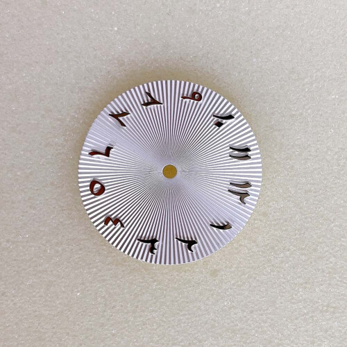 (Light Blue) Watch Accessories Modified 28.5mm Dial Rome for NH35/NH36 Automatic Movement 1
