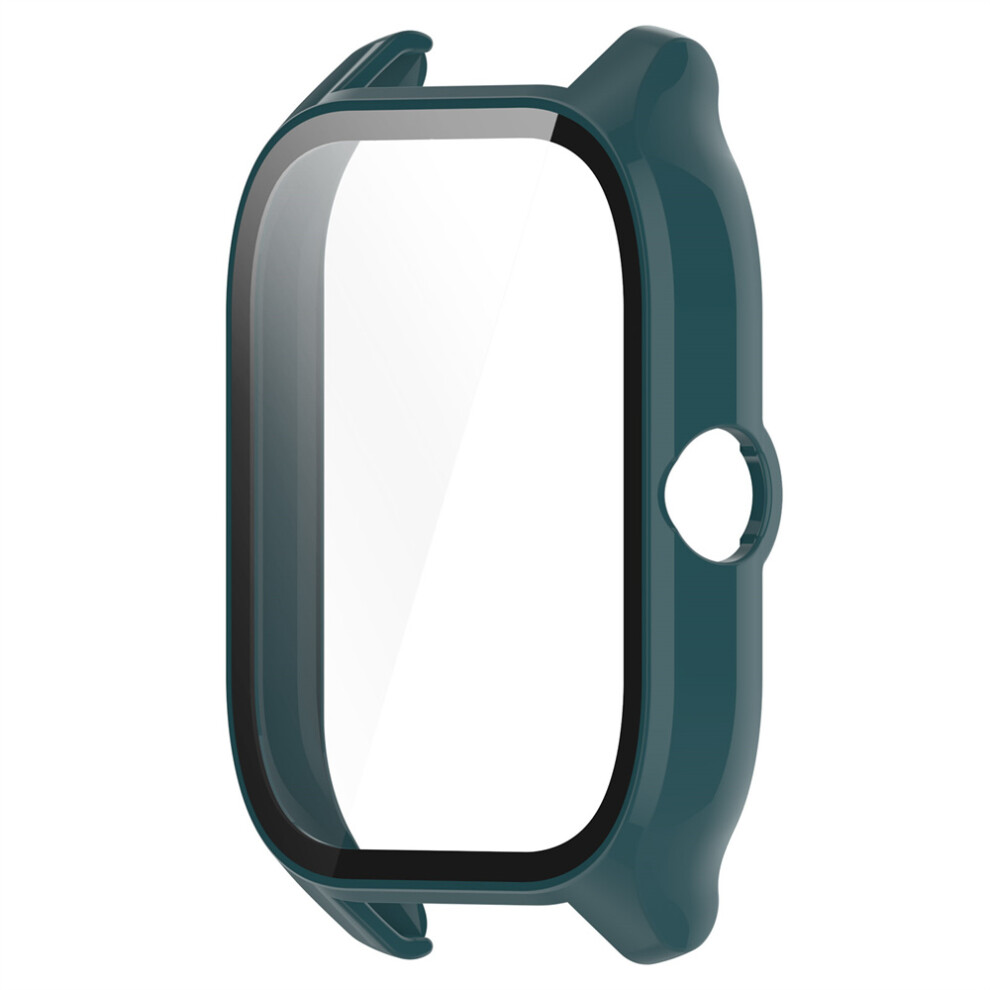 (Pine Needle ) Glass+Cover For Amazfit Gts4 Casescreen Protector Hard Bumper Protective Cover Green 320997407980
