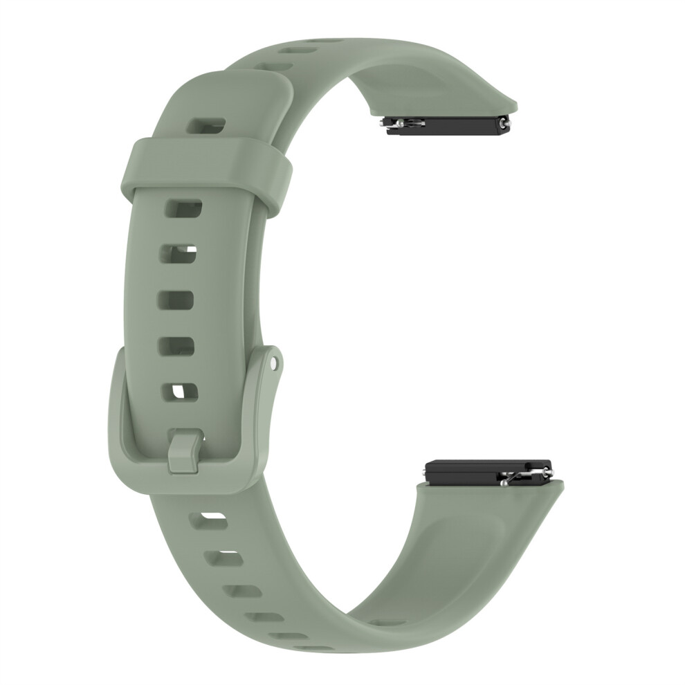 Light/Green ( Green) For Huawei Honor Band 7 Silicone Band Wristwatch Strap Bracelet Replacement