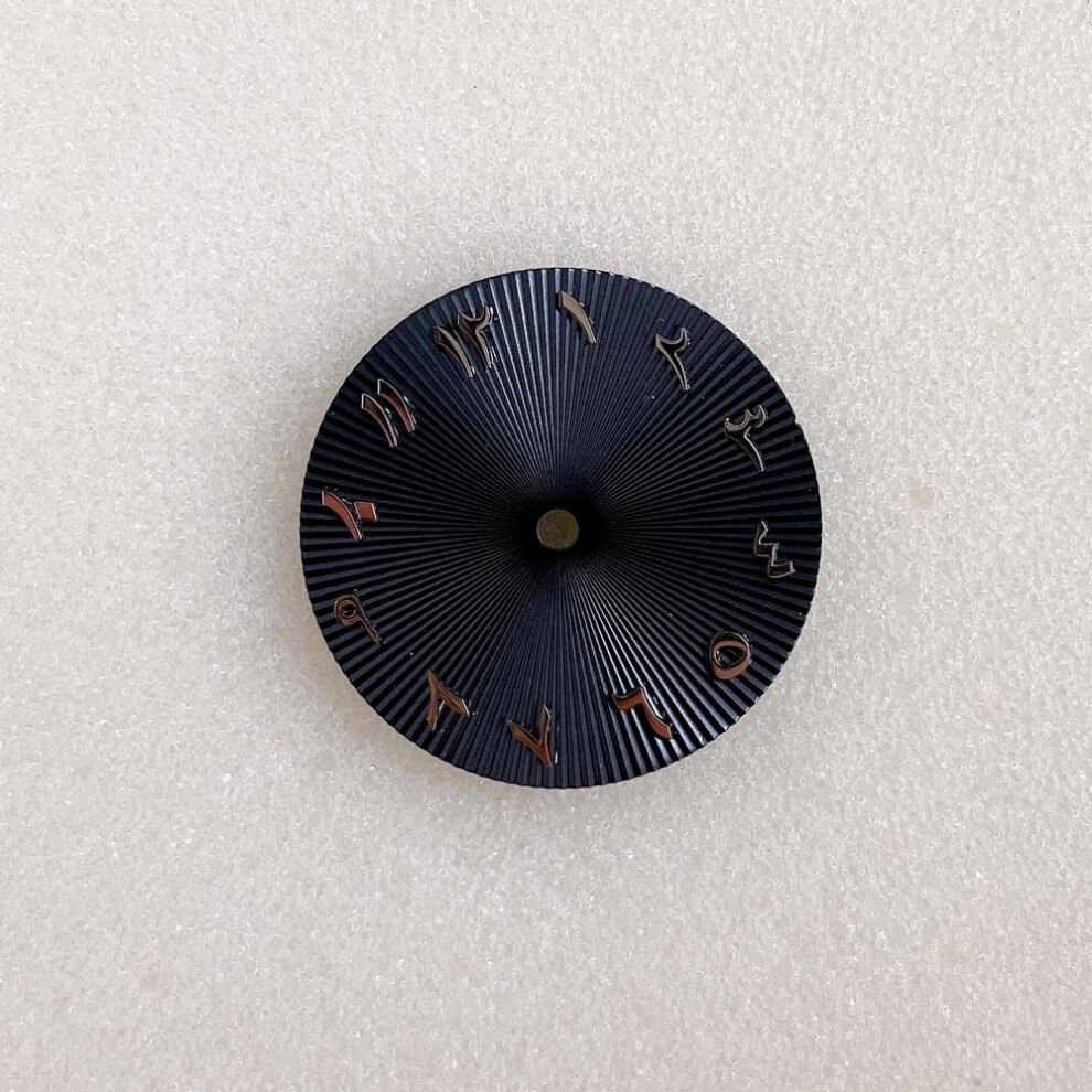 (Black) Watch Accessories Modified 28.5Mm Dial Rome For Nh35/Nh36 Automatic Movement Black 320997393986