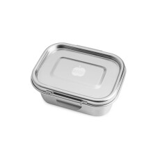 Brotzeit BUDDY dichte Brotdose Jausenbox aus Edelstahl 550 ml