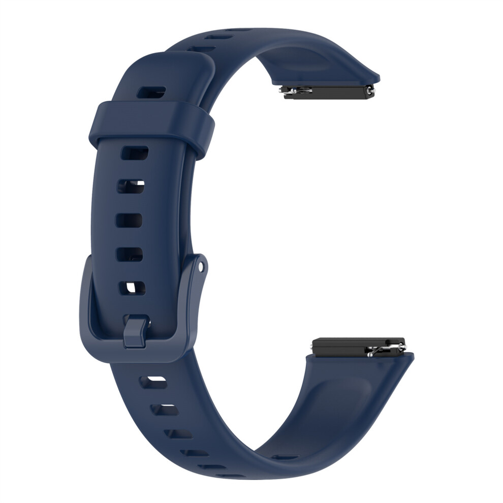 Blue (Midnight ) For Huawei Honor Band 7 Silicone Band Wristwatch Strap Bracelet Replacement