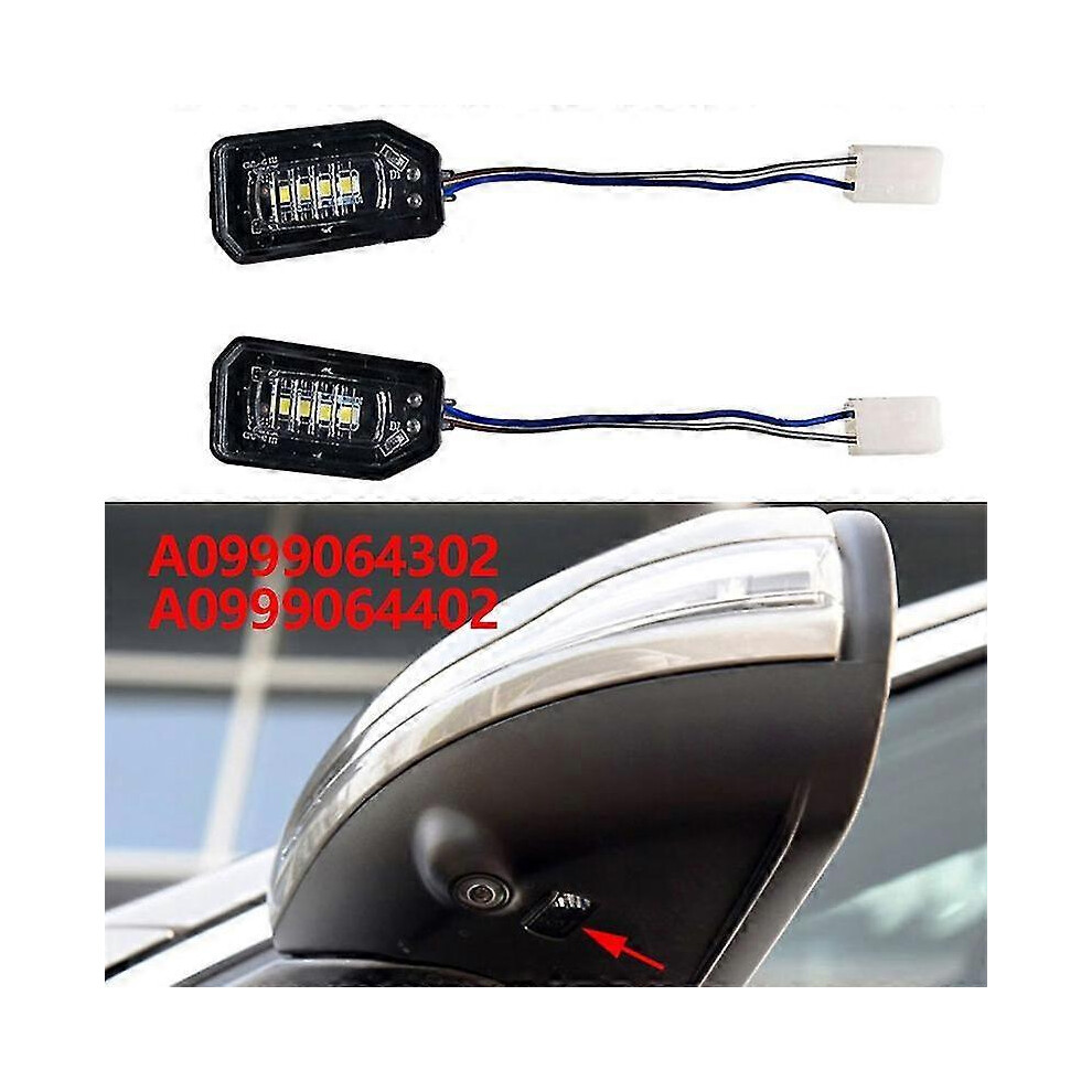 Mercedes-Benz Glc Glb C/E/S-Class Led Side Mirror Puddle Lamps For W205 W213 W222 X253 2014-2020 7624176593895