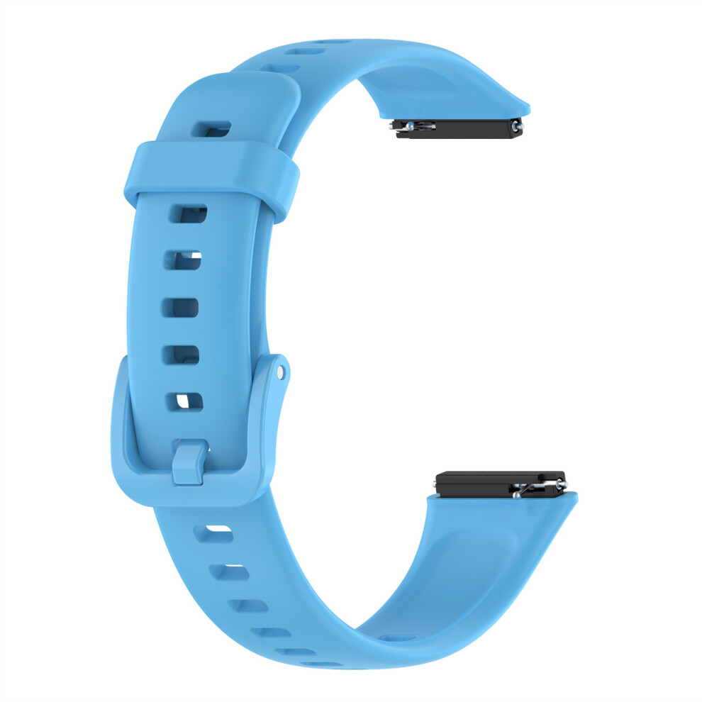 Sky Blue (Sky Blue) For Huawei Honor Band 7 Silicone Band Wristwatch Strap Bracelet Replacement