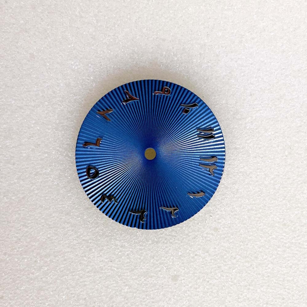(Blue) Watch Accessories Modified 28.5Mm Dial Rome For Nh35/Nh36 Automatic Movement Blue 320997393955